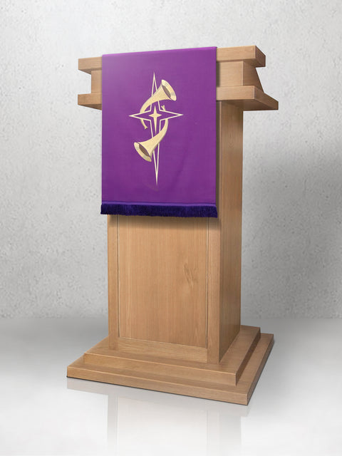 bramante Advent Star & Horns Sample Lectern Hanging