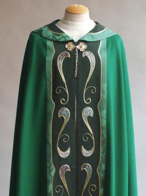 Bramante Art Nouveau Ordinary Time Green Cope