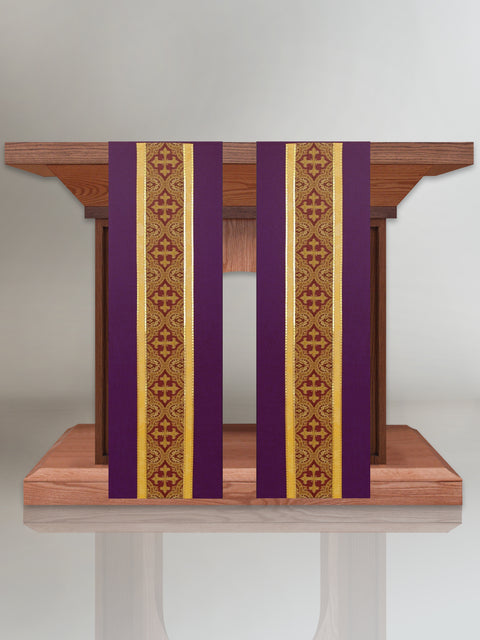 bramante Central Brocade Band Altar Scarves