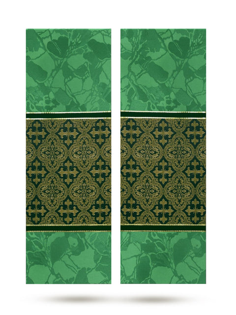 Bramante Classic Bella & Brocade Green Altar Scarves