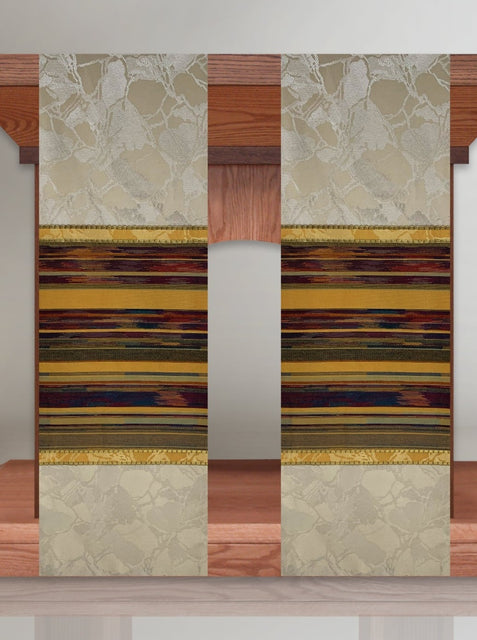 Bramante Classic Seurat Ochre Sample Altar Scarves
