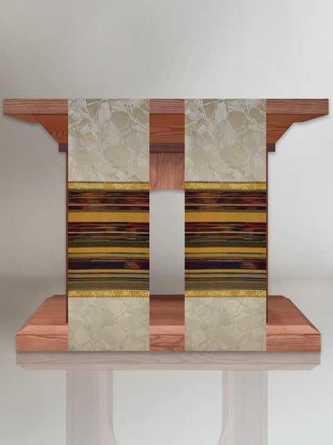 bramante Classic Seurat Ochre Sample Altar Scarves