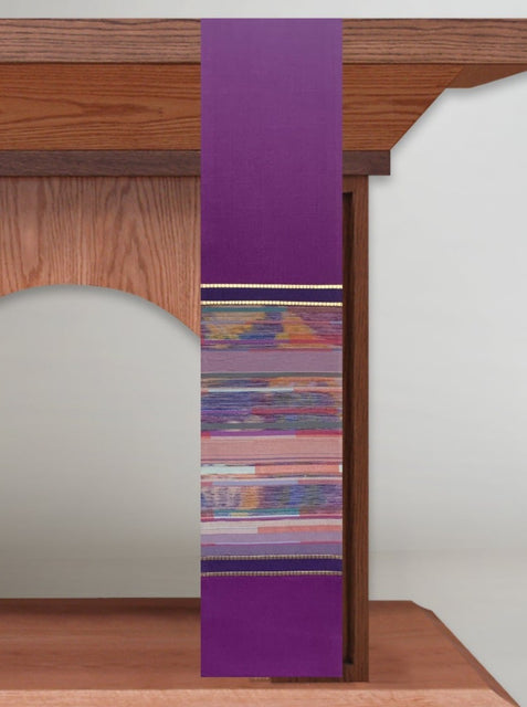 Bramante Classic Vista Purple Sample Altar Scarves