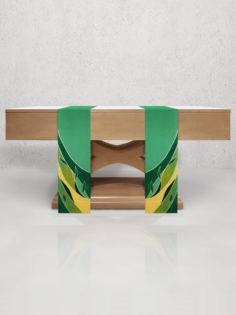 bramante Curvilinear Foliage Altar Scarves