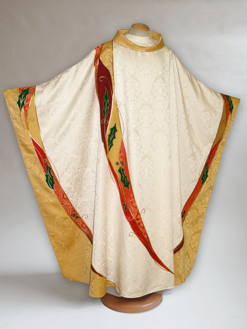 bramante Curvilinear Holly Chasuble