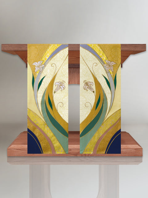 bramante Curvilinear Lily Altar Scarves