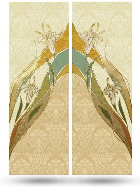 Bramante Easter Lily Altar Scarves (B)