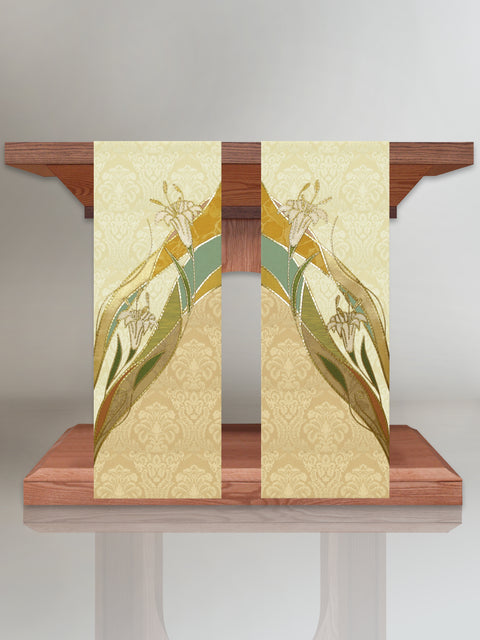bramante Easter Lily Altar Scarves (B)
