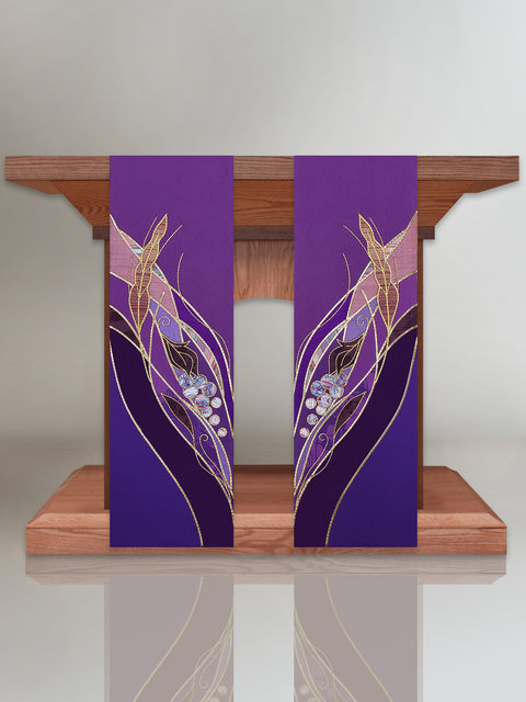 Bramante Eucharistic Purple Banners