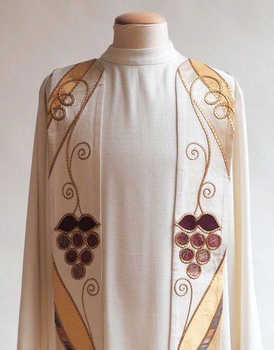 Bramante Eucharistic White Stole