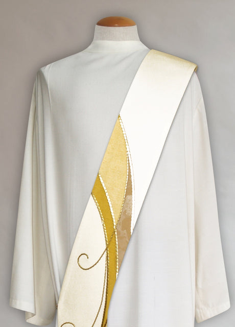 Bramante Festive Curvilinear Deacon Stole