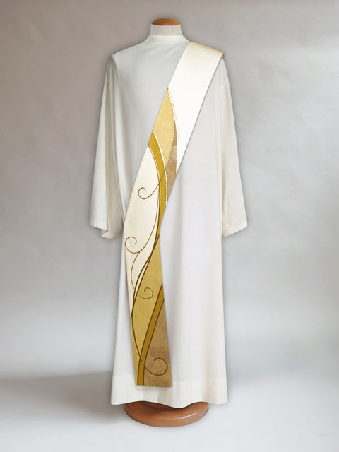 bramante Festive Curvilinear Deacon Stole