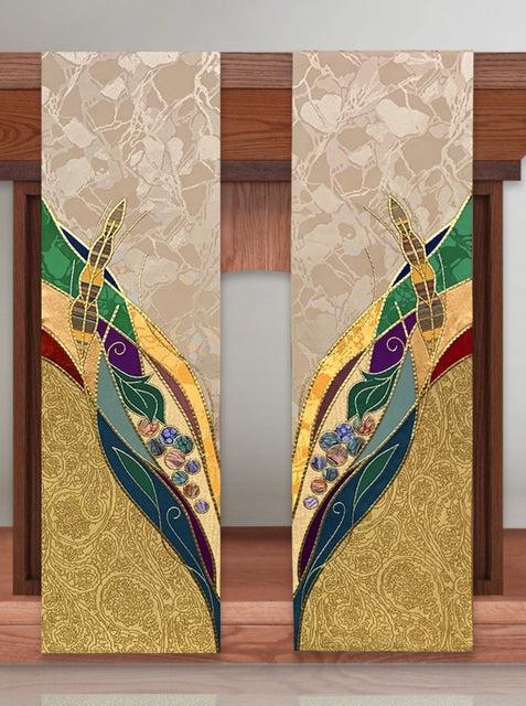 Bramante Festive Eucharistic Gold Altar Scarves (B)