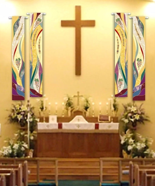 Bramante Festive Eucharistic Printed Banners