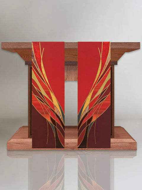 bramante Festive Red Altar Scarves