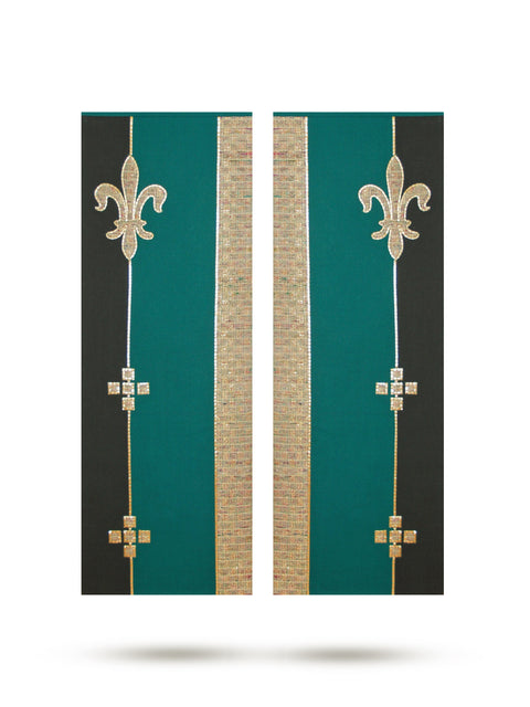 Bramante Fleur De Lis Altar Scarves