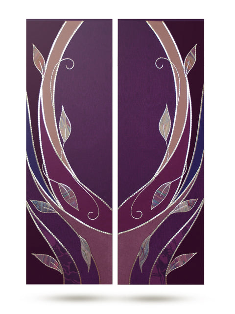 Bramante Foliage Altar Scarves For Advent Or Lent