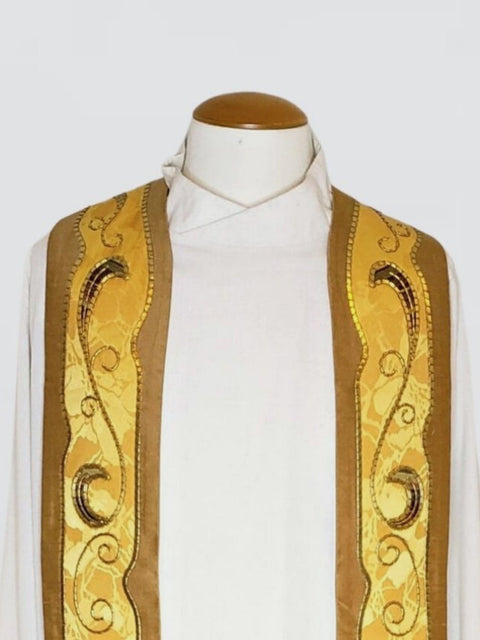 Bramante Gold Art Nouveau Sample Stole