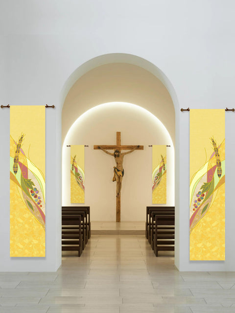 bramante Golden Eucharistic Wall Hangings