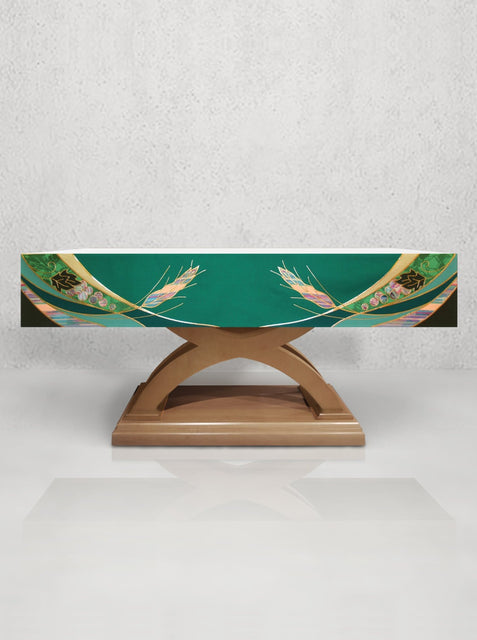 bramante Green Eucharistic Altar Frontal