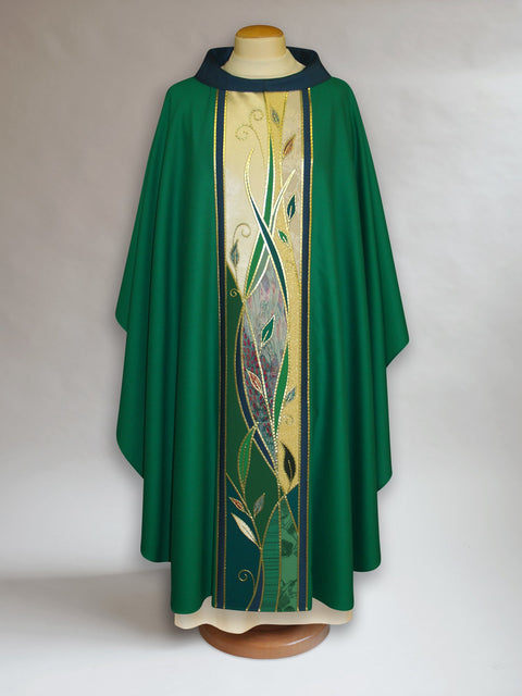 bramante Green Foliage Chasuble