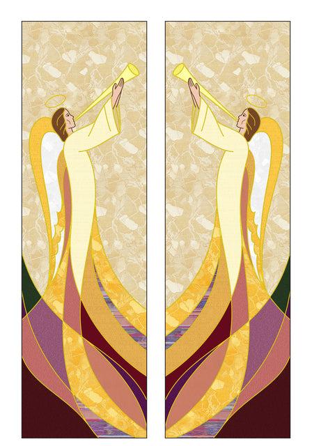 Bramante Heralding Angels In Gold And Rose