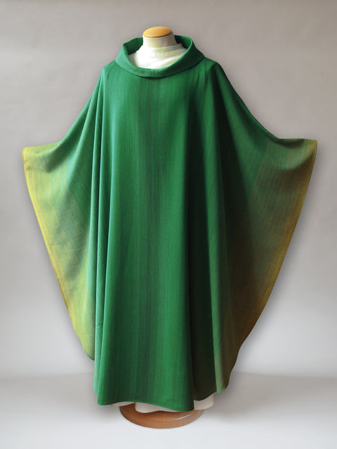 bramante Joseph Woven Chasuble in Green