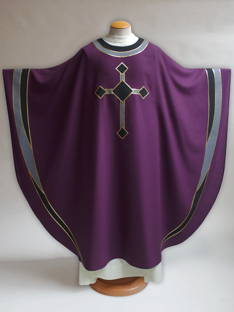 Bramante Lent Curvilinear Stole