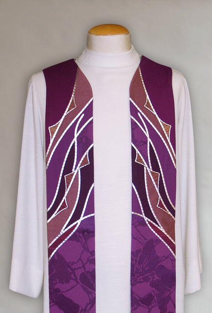 Bramante Lenten Stole With Thorns