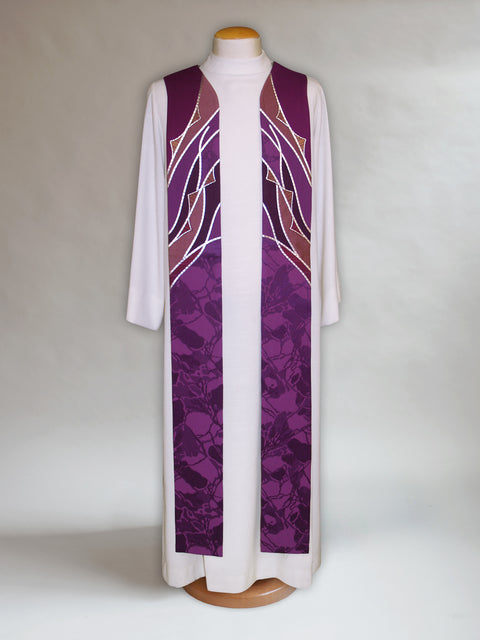 bramante Lenten Stole with Thorns
