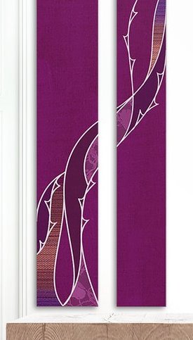 Bramante Lenten Thorn Wall Hangings