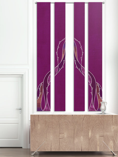 bramante Lenten Thorn Wall Hangings