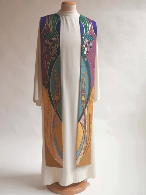 bramante Multi Colored Eucharistic Sample Stole