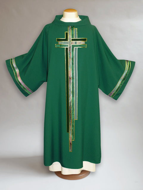 bramante Multi Cross Green Dalmatic