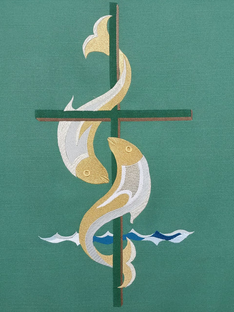 Bramante Ordinary Time Sample Lectern Hanging