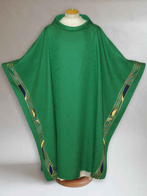bramante Ordinary Time Stained Glass Chasuble