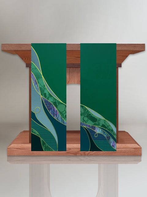 bramante Ordinary Time Water Altar Scarves (C)