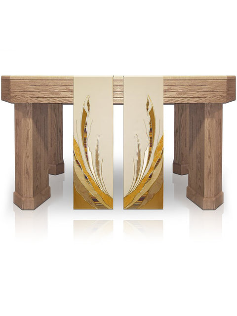 Bramante Paintbrush Gold Altar Scarves