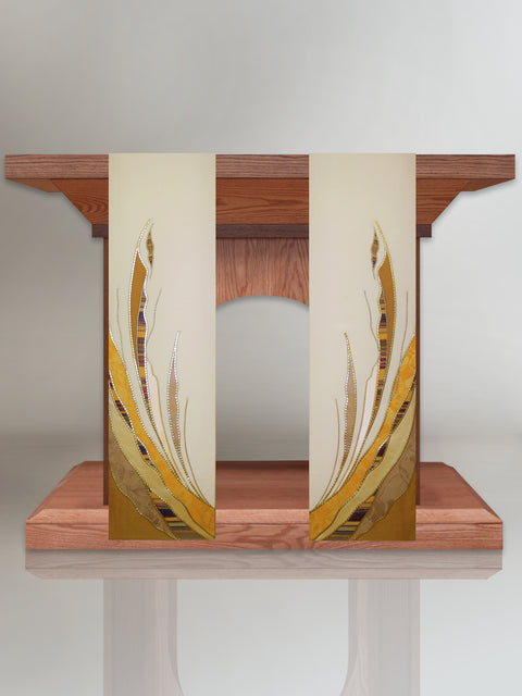 bramante Paintbrush Gold Altar Scarves