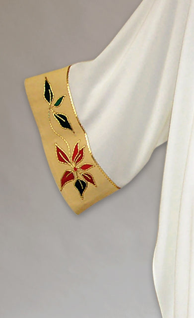 Bramante Poinsettia Christmas Dalmatic