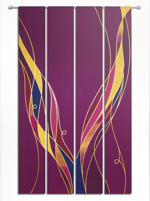 Bramante Purple Water Design Banners