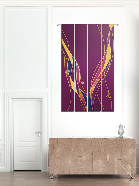 bramante Purple Water Design Banners