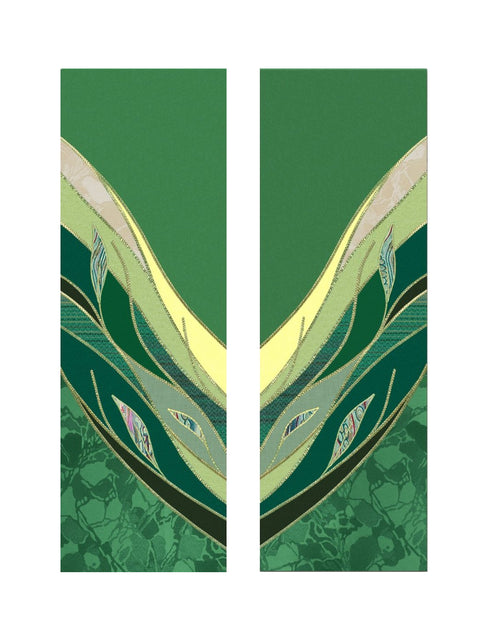 Bramante Spring Foliage Altar Scarves