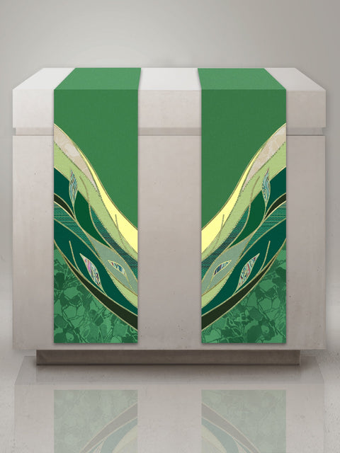 Bramante Spring Foliage Altar Scarves