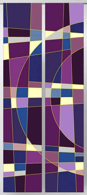Bramante Stained Glass Advent Banners