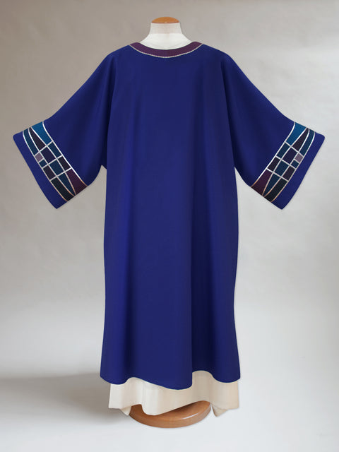 bramante Stained Glass Advent Dalmatic