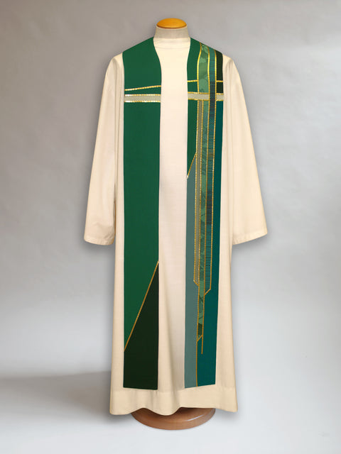 bramante Stained Glass Cross Stole