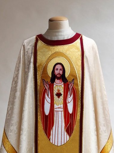 Bramante The Sacred Heart Chasuble
