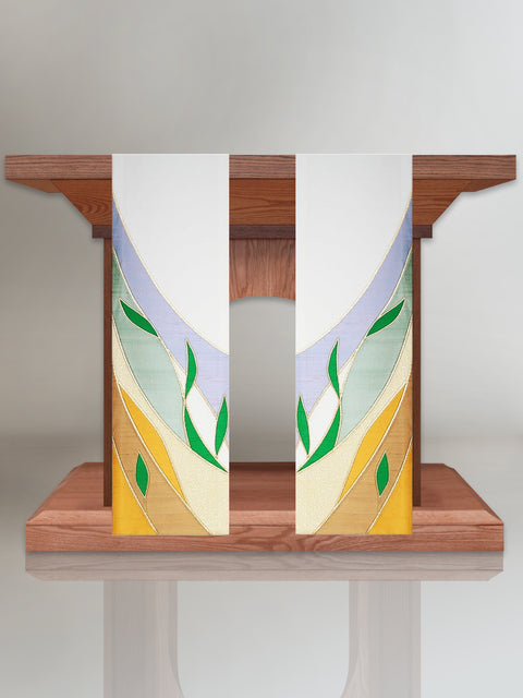 bramante Water & Foliage Altar Scarves