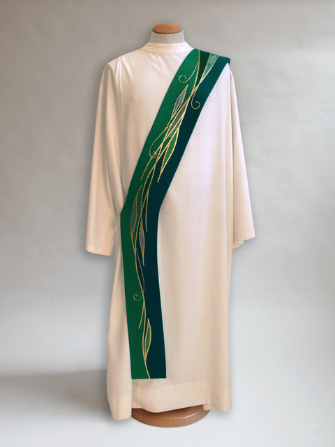 bramante Willow Leaf Foliage Deacon Stole
